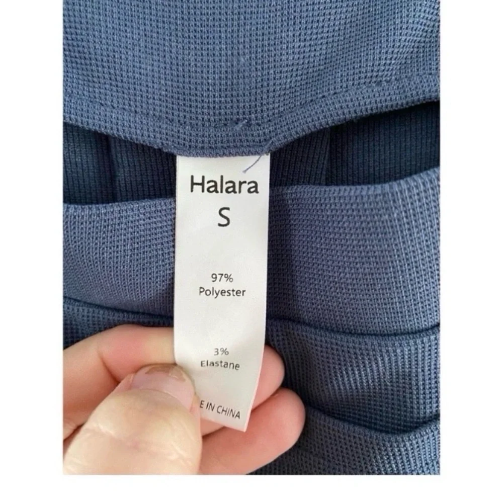 HALARA Navy Wide Leg Jumpsuit - Picture 10 of 12